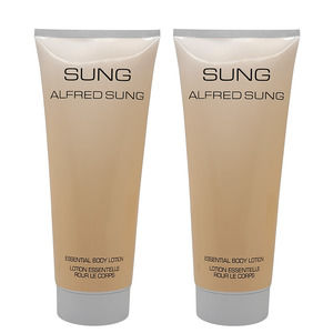 2 Pack Alfred Sung Essential Body Lotion 6.8oz/200ml *New without Box* (Tester)